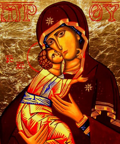 Icon of Vladimir Virgin Mary