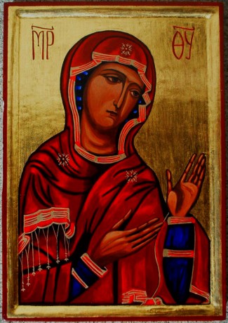 Mutter Gottes orans ikone