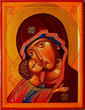 Ikone Gottes Mutter von Vladimir