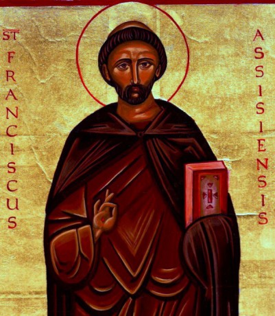 Icon of saint Francis