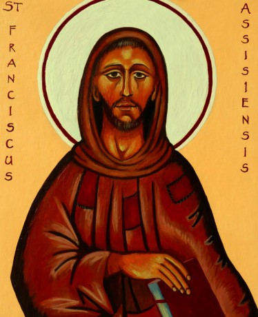 Ikone Saint Franciscus