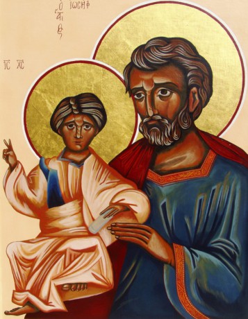 Ikone Saint Josef 