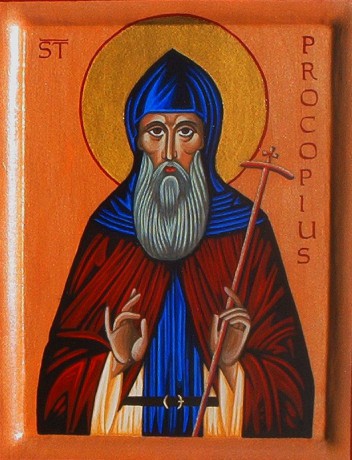 Ikone Saint Prokopius
