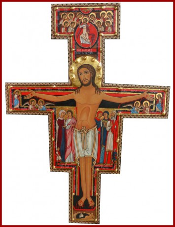 Ikone Kreuz aus San Damiano