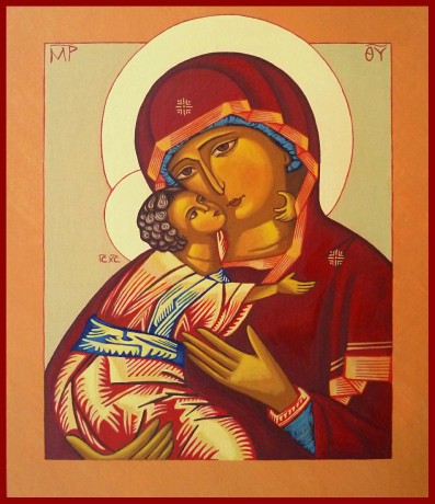 Ikone Mutter Gottes Vladimir